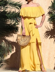 Vestido campecino con...