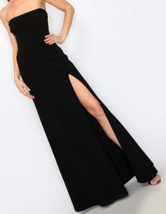 Maxi vestido straple con... 2